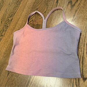 Beyond Yoga Pink and Purple Sports Bra